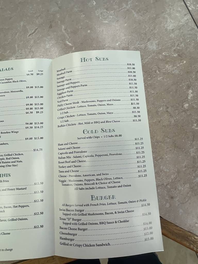 R Pizza House Menu 3
