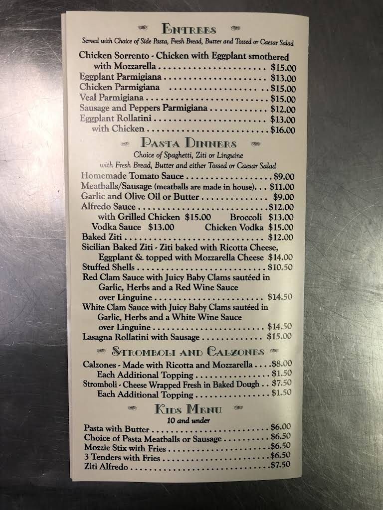 R Pizza House Menu 4