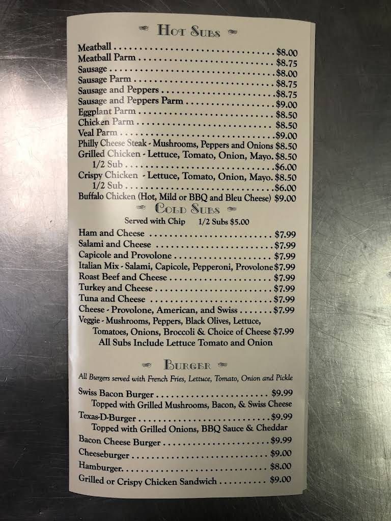 R Pizza House Menu 5